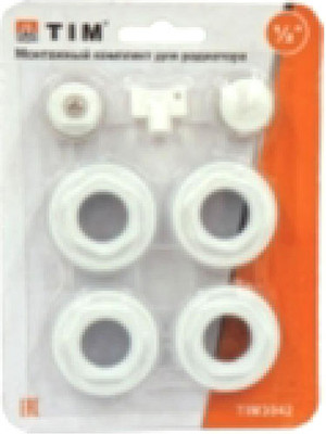 Монтажный комплект для радиатора Tim Без кронштейнов 3/4" (3043)