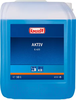 Универсальное чистящее средство Buzil Aktiv концентрат G 433 (10л)