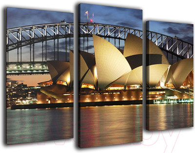 Картина модульная Arthata m-000188 (75x50)