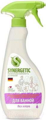 Чистящее средство для ванной комнаты Synergetic 500мл