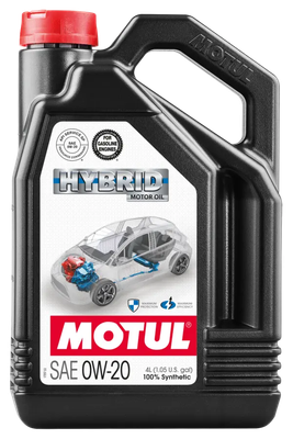 Моторное масло Motul Hybrid 0W20 / 107142 (4л)