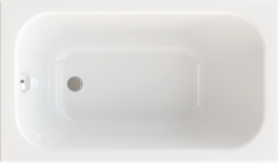 Ванна акриловая Triton Стандарт 120x70 (с ножками, экраном и сифоном)