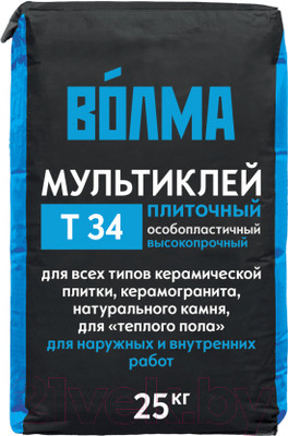 Клей для плитки Волма Мультиклей (25кг)