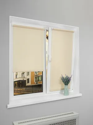 Рулонная штора Lm Decor Шайн LM 42-07 90x160 (молочный)