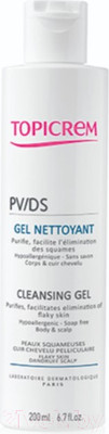 Гель для умывания Topicrem PV/DS Очищающий (200мл)