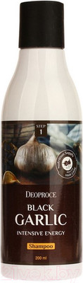 Шампунь для волос Deoproce Rinse Black Garlic Intensive Energy (200мл)
