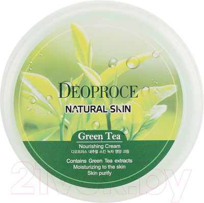 Крем для лица Deoproce Natural Skin Green Tea Nourishing (100мл)