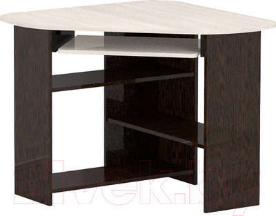 Компьютерный стол Премиум Комфорт-4 (шимо светлый/венге)