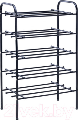 Полка для обуви Импэкс Leset Комо 5 (черный)