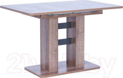 Обеденный стол Импэкс Leset Гранд (дуб сакраменто/антрацит)