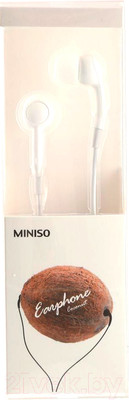 Наушники Miniso Fruit Series / 6614 (белый)