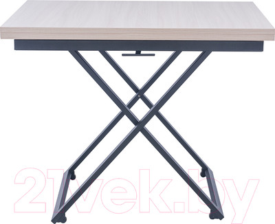 Стол-трансформер Импэкс Leset Манхэттен (черный муар/шимо светлый)