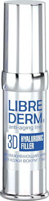 Крем для век Librederm Гиалуроновый 3D филлер омолаживающий (15мл)