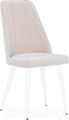 Стул Импэкс Leset Дрим (белый/велюр бежевый)