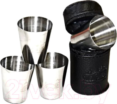 Набор стопок походных Следопыт PF-CWS-P27SET (4шт)