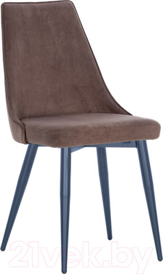 Стул Импэкс Leset Эби (черный/велюр коричневый)