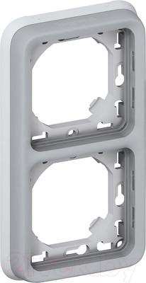 Суппорт для розетки/выключателя Legrand Plexo 69685 (серый)