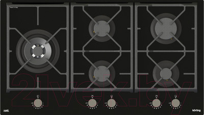 Газовая варочная панель Korting HGG 9987 CTN FLC