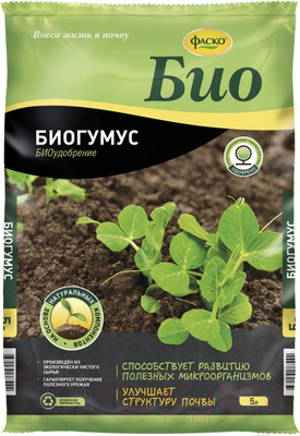 Удобрение Фаско Био Биогумус ограноминеральное сухое (5л)