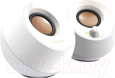 Мультимедиа акустика Creative Pebble MF1680 / 51MF1680AA001 (белый)