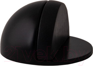 Ограничитель дверной Code Deco DS-0002-BLM (полусфера, чёрный матовый)