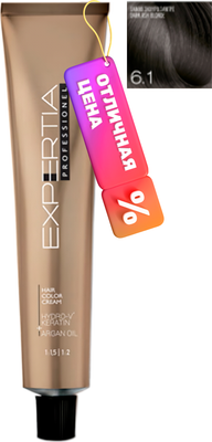 Крем-краска для волос Farcom Expertia Professionel 6.1 (100мл)