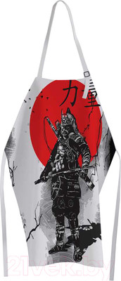 Кухонный фартук JoyArty Японский самурай / ap-18281