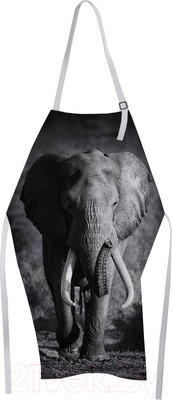 Кухонный фартук JoyArty Спокойный слон / ap-13711