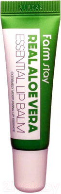 Бальзам для губ FarmStay Real Aloe Vera Essential Lip Balm (10мл)