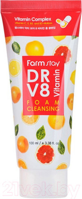 Пенка для умывания FarmStay С витаминным комплексом (100мл)