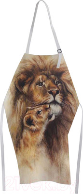 Кухонный фартук JoyArty Львиный наследник / ap-12708