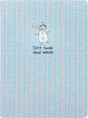 Записная книжка Be Smart Bunny Елочка / N1839 (голубой/разноцветный)