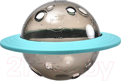 Игрушка для собак Duvo Plus Мяч для лакомств / 13134/DV (серый/бирюзовый)