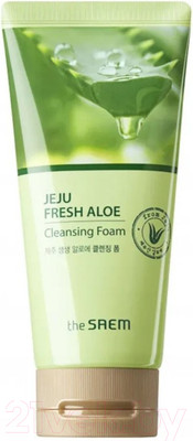 Пенка для умывания The Saem Jeju Fresh Aloe Cleansing Foam (150мл)