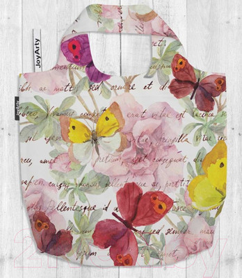 Сумка-шоппер JoyArty Письмо в бабочках / bstl_11030