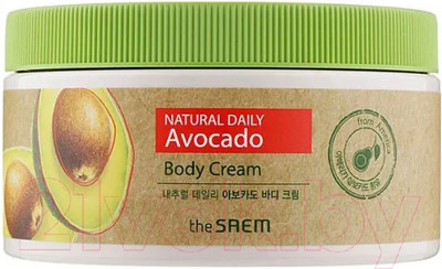 Крем для тела The Saem Care Plus Avocado Body Cream (300мл)