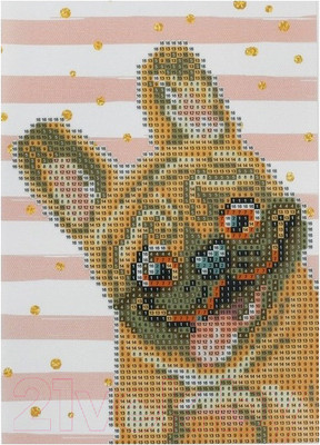 Набор алмазной вышивки Школа талантов Щенок / 3690735