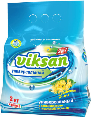 Стиральный порошок Viksan Автомат с кондиционером 2-в-1 (2кг)