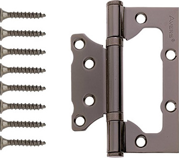 Петля дверная Avers Накладная 100x75x2.5-B2-BN (черный никель)