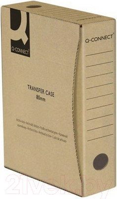 Коробка архивная Q-Connect KF15832 (коричневый)