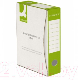 Коробка архивная Q-Connect KF15846 (зеленый)