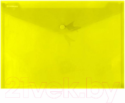 Папка-конверт Donau 8547001PL-11 (желтый)