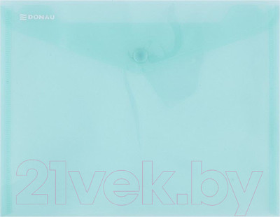 Папка-конверт Donau 8547001PL-06 (зеленый)