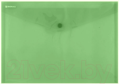 Папка-конверт Donau 8544001PL-06 (зеленый)