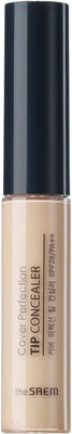 Консилер The Saem Cover Perfection Tip Concealer 01 Clear Beige (6.5г)