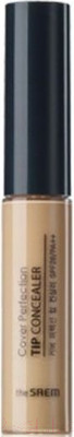 Консилер The Saem Cover Perfection Tip Concealer 2 Rich Beige (6.8г)