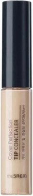 Консилер The Saem Cover Perfection Tip Concealer 1.25 Light Beige (6.5г)