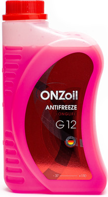 Антифриз Onzoil Red Optimal G12 (1кг, красный)