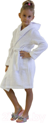 Халат детский Lilia Детский 13С-0534 D 283 (рост 146, белый)