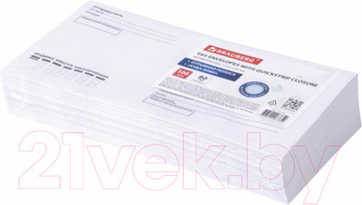 Набор конвертов почтовых Brauberg Куда-Кому / 112195 (100шт)